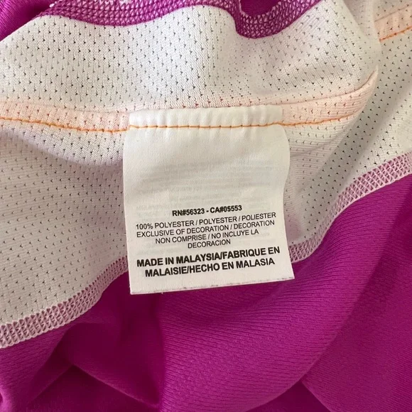 Nike DriFit Sleeveless Top - Purple, Orange, and White - Picture 4 of 4